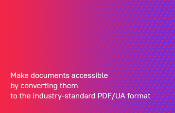 Jak przekonwertować dokument do PDF/UA z możliwością dostępu