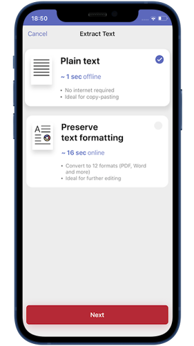 FineReader Mobile FAQs