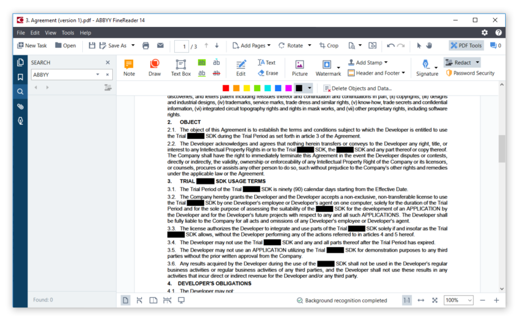 how to redact a pdf on windows