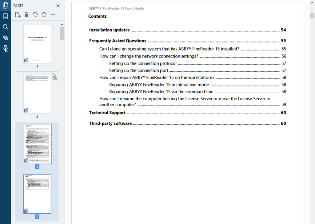 change order of PDFs