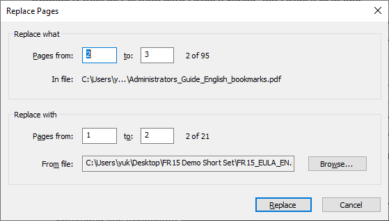 downloading PDF Replacer Pro 1.8.8