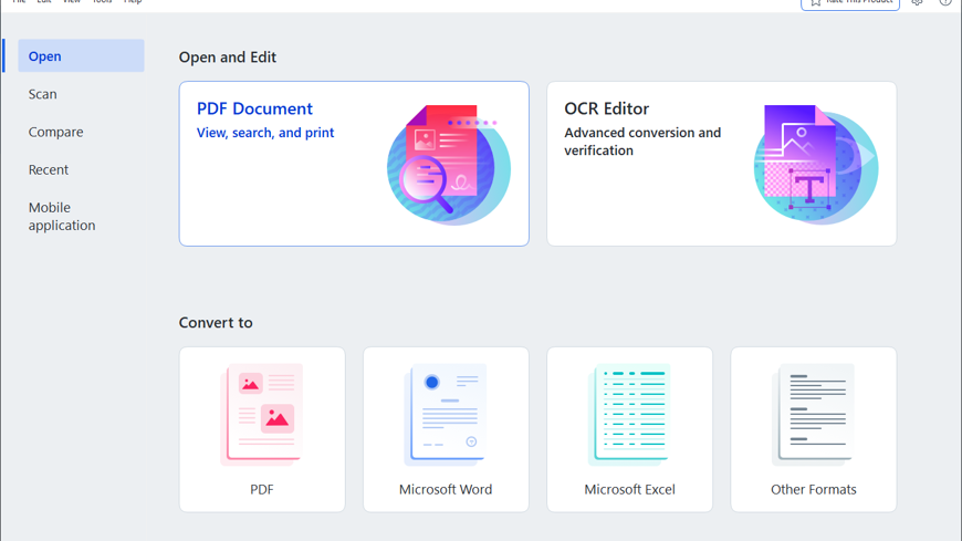 Work with PDFs effortlesly