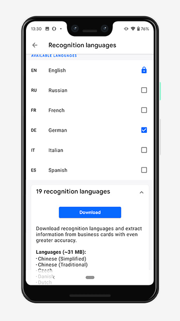 BCR Android