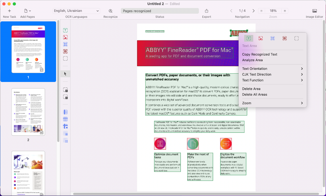  ABBYY FineReader Pro for Mac [Download] : Everything Else