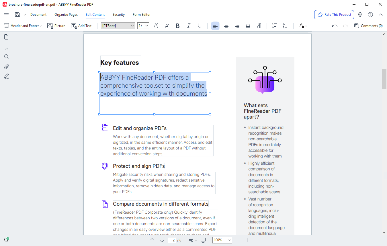 Licença Perpétua ABBYY FineReader PDF 15 - Últimas unidades - PRTi Digital