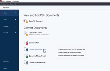 How to convert PDF to Microsoft Word