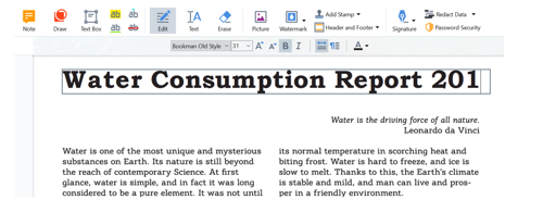 edit pdf typos