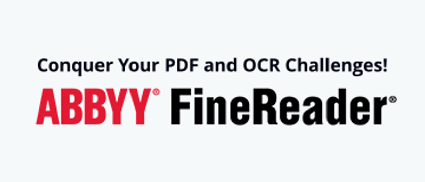 Supere los retos de sus documentos PDF con FineReader PDF