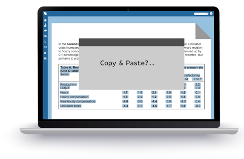 extracting tables from PDF