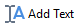 add text button finereader